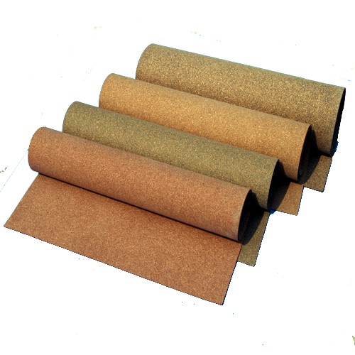 Rubber bonded cork