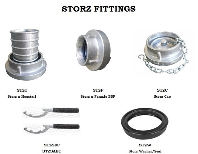 Storz couplers